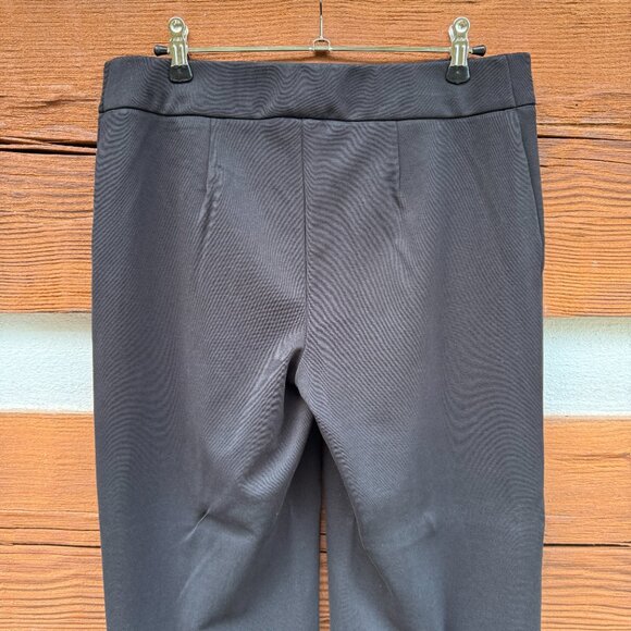 CHICO’S Black Pants. Knit, Wide Leg, Pull-on, Stretch Sz 0 US S/4. EUC - Picture 10 of 13